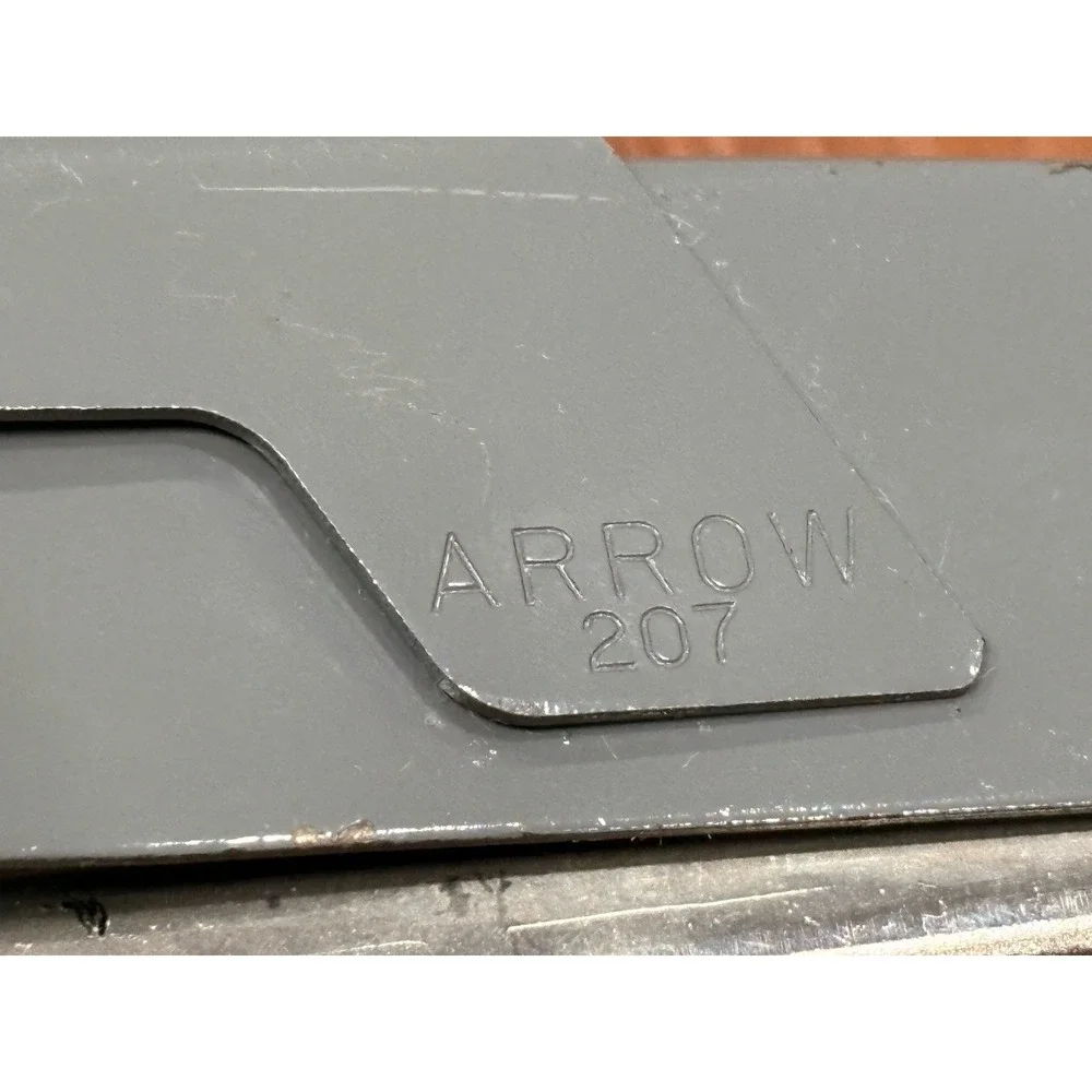 Vintage Arrow 207 Heavy Duty Deluxe Standard Stapler Grey Made In USA